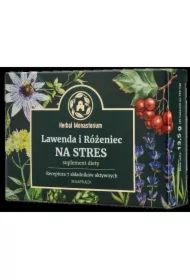 Lawenda i różeniec na stres - suplement diety