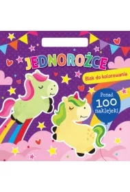 Jednorożce. Blok do kolorowania