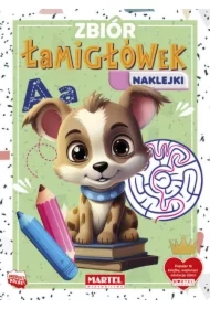 Zbiór łamigłówek + naklejki
