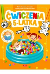 Ćwiczenia 5-latka z naklejkami