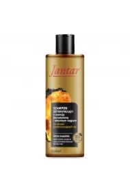 Jantar Moc Bursztynu szampon peelingujący z esencją bursztynową i aktywnym węglem