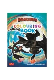 Jak wytresować smoka. Kolorowanka. Malbuch