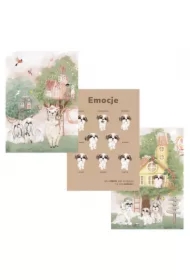 Plakaty A4 Emocje 3 szt