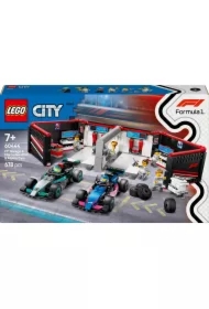 LEGO City F1® Garaż i bolidy Mercedes-AMG i Alpine 60444