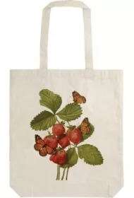 Torba bawełniana STBAG 71 Truskawki i motyle