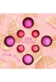 Zestaw kul do kąpieli Wanilla Kisses - pomarańczowe