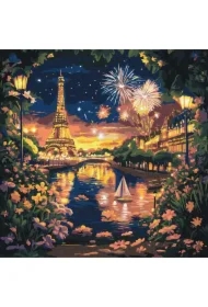 Malowanie po numerach - Salut dla Paryża