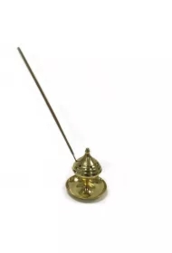 Mosiężna podstawka do palenia kadzidełek, średnia