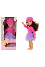 Lalka dziewczynka brązowe włosy