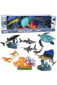 Figurki zwierzęta morskie ruchome elementy