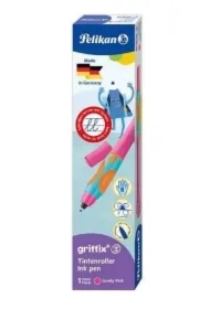 Pióro kulkowe Griffix praworęczne lovely pink