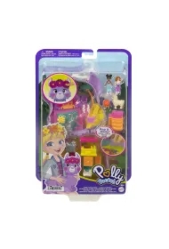 Polly Pocket. Biwakowa lama - Zestaw kompaktowy