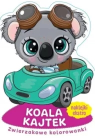 Zwierzakowe kolorowanki. Koala Kajtek
