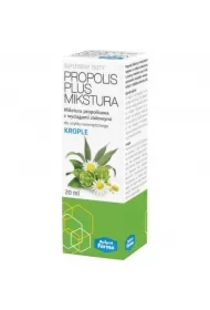 Propolis Plus Mikstura z ziołami na zaburzenia żołądkowe Suplement diety