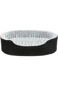 Legowisko ortopedyczne dla psa Lino, 60 x 45 cm, czarno/szare