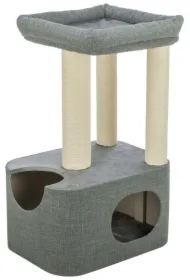Viviana, drapak stojący, dla kota, niebieski/szary, 86 cm