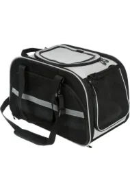Valery, torba mieszkalno-transportowa, dla kota, czarno/szara, 29 x 31 x 49 cm