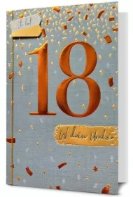 Karnet W dniu urodzin 18