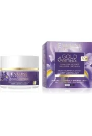 Gold &amp; Retinol 50+ Przeciwzmarszczkowy krem ujędrniający do twarzy na dzień i noc