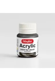 Farba akrylowa metaliczna Czarna perła 20ml