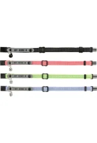 Obroża nylonowa dla kota z nalepką adresową