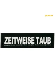 Naklejka na rzep 2 Julius-K9, S, ZEITWEISE TAUB