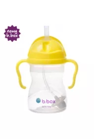 Bidon ze słomką cytrynowy