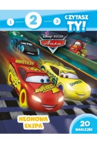 1, 2, 3, czytasz Ty! Poziom 2. Neonowa ekipa. Disney Pixar Auta