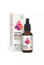 Witamina D3 2000IU + K2mk7 suplement diety