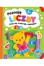 Poznaję liczby. Uczę się, koloruję, naklejam