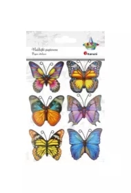 Naklejki papierowe motyle