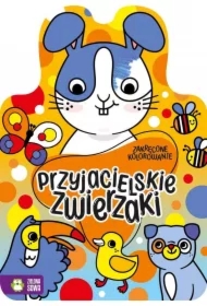 Zakręcone kolorowanie. Przyjacielskie zwierzaki