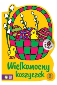 Wielkanocne kolorowanki. Wielkanocny koszyczek 2