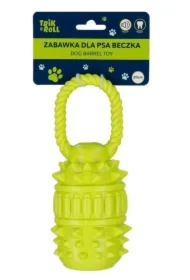 Zabawka dla Psa beczka 20cm zielona