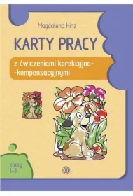 Karty pracy z ćwiczeniami korekcyjno-kompensacyjnymi. Klasy 1-3