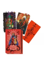 Voodoo Tarot, zestaw kart do wróżenia i książki