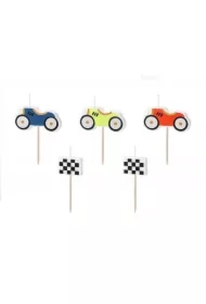 Świeczki urodzinowe Autka