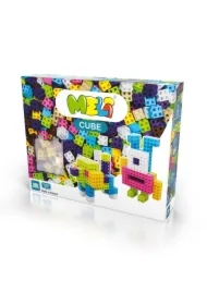  Klocki konstrukcyjne Meli Cube Pink 200 szt