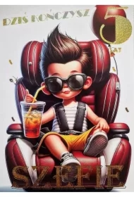 Karnet Urodziny 5 3K