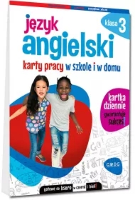Język angielski. Karty pracy w szkole i w domu. Klasa 3