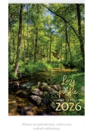 Kalendarz 2026 reklamowy Lasy polskie