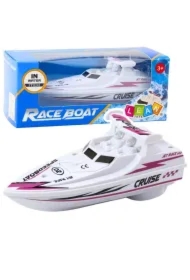 Motorówka na baterie biała