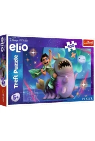 Puzzle 100 el. Elio i kosmiczna przygoda