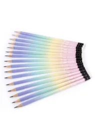 Kidea, Trójkątny ołówek HB z gumką