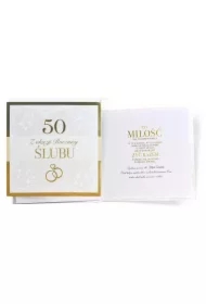 Karnet Primus Rocznica ślubu 50