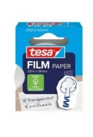 Taśma biurowa papierowa film 33m x 19mm