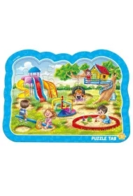 Puzzle ramkowe 24 el. Plac zabaw