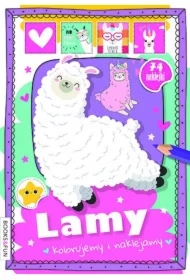Kolorujemy i naklejamy. Lamy