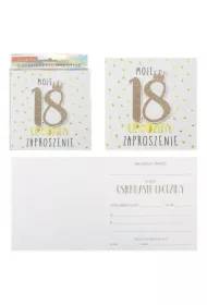 Zaproszenie Urodziny 18