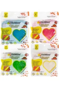 Ciastolina naturalna eko-pack 4 brokatowe kolory